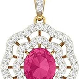 pc jeweller Yellow Gold and Solitaire Pendant for Women-picture-29