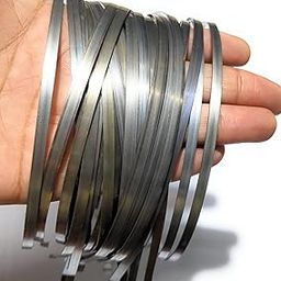 NO POLISH NO PENT Plain Metal Hair Band Set for DIY Accessories, PACK OF 24 0.5 cm Wide, Unfinished-image-57