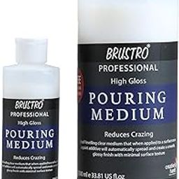 BRUSTRO Pouring Medium 1000 Ml (1 LTR.). Free Pouring Medium 200 Ml (Worth Rs. 499)-picture-21