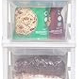 Cutting EDGE XL Modular Drawer Set for Home, Office, Hospital, Parlor, School, Doctors, Home and Kids, Plastic Product Dimension When assembeled (15.5 ic X 12 in X 47.5 in) (6 Layers, Transparent)-17