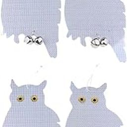 CALANDIS™ 4X Reflective Owl Decoy & Bird Repellent Scarecrow Bird Deterrent with Bells | Other Weed & Pest Control | Weed & Pest Control | Gardening Supplies | Yard, Garden & Outdoor Living-image-96