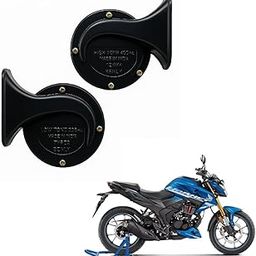 Premium Dual Wind Tone Horn for Hornet 2.0 & Other Bikes & Cars | Loud Sound | 12V Electric Horn Set-image-2