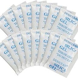 WAOTOAW 500 Pcs 2 Gram Desiccant Packets, Food Grade Silica Gel Packs, Moisture Absorbers for Storage-19