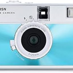KODAK EKTAR H35N Half Frame Film Camera, 35mm, Reusable, Focus-Free, Bulb Function, Built-in Star Filter, Coated Improved Lens (Film & AAA Battery are not Included) (Glazed Blue)-picture-21