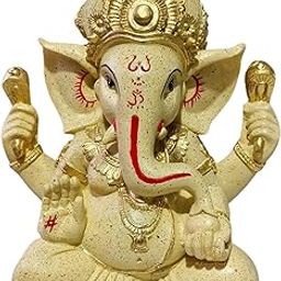 Holiness Craft Ganesha Idol | Ganesha Idol for Home | Idol for Pooja Room | Ganesha Statue for Home and Office Decor | Handcrafted Ganesha Idol 30 cm Tall-image-115