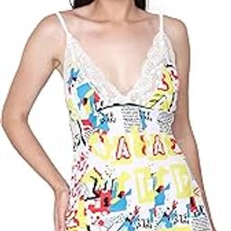 Printed Premium Satin Ultrasoft Babydoll Lingerie Bodysuit Swimwear Mini Chemise Mesh Wedding Bikini Nightie with Panty Bridal Honeymoon Valentine Halloween Nightdress-image-96