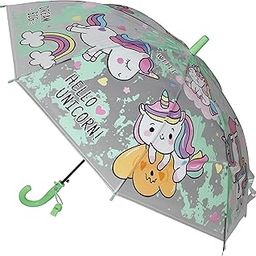 ™ Green Cute Baby Unicorn Umbrella for Girls, PVC Unicorn Umbrella, Umbrella for Children, Umbrella for Girls and Boys, Umbrella for Kids, Unicorn Umbrella-image-25