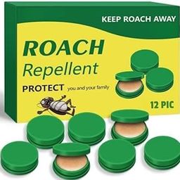 GABANA Roach Repellent For Home Protection (Pack of 1, 12 PCS)|Natural Cockroach Killer Gel for Kitchens and Bathrooms Indoor Cockroach Control Gel for Home Cockroach Repellent-image-36