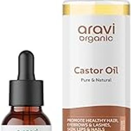 Aravi Organic Pure Rosemary Essential Oil 15ml And Pure Castor Oil 200ml Hair Growth Combo (Pack of 2)-2