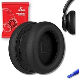 Crysendo Headphone Cushion for Anker Soundcore Life Q30, Q35 BT Headphones | Replacement Ear Cushion Foam Cover Ear Pads Soft Cushion | Protein Leather & Memory Foam (Black)-image-20