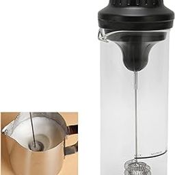 MVM Enterprise Electric Protein Shaker with Glass Body Battery Operated Portable Stirrer Bottle for Smoothie Maker Coffee Tea Hot Chocolate Milk Protein Shake Cup (1)-image-96