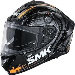 SMK Reptile ISI ECE & DOT Certified Full Face Dual Visor Helmet for Men and Women with Pinlock Fitted Clear Visor and Inner Sun Visor-17