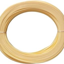 ADW CRAFT'S Plastic Wire for Basket Making - Light Cream Colour, Koodai Basket Wire Roll-32