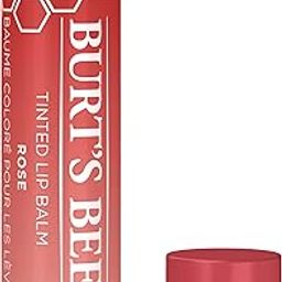 Burt'S Bees Lip Balm, Crème Finish, 0.15Oz - Rose-image-11