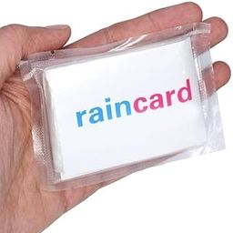 Disposable Emergency Rain Poncho, Emergency Waterproof Rain Coat, Wallet-Size, Pack of 2-image-49