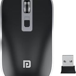 Portronics Toad 14 Wireless Mouse, 2.4 GHz with USB Nano Dongle, up to 1400 Adjustable DPI and Dual-Function Scroll Wheel for Laptops, PCs, MacBooks (Black)-image-73