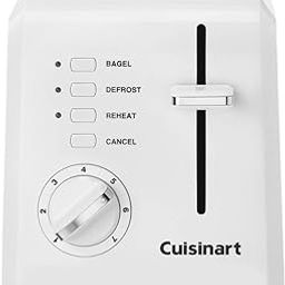 Cuisinart CPT-122 2-Slice Compact Plastic Toaster (White)-image-63