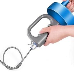 Pipe Brush, Wire Drainage Gutters, Eliminates Clogging, Cleaning, Pipe Cleaner, Brush, Toilet, Bathroom, Toilet, Kitchen (Single Item, Wire 10M)-image-52
