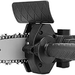 UPTO DATE PRODUCTS 6inch Drill Convert to Chainsaw Attachment Accessories for Wood Cutting Tree Trimmin hainsaw Adapter Tool For Woodworking, Tree Branches, Courtyard-picture-10