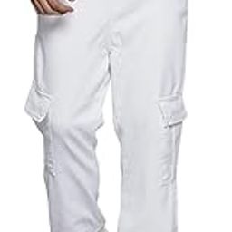 the indian garage co Men Regular Fit Solid Street Wear Cargo Denims-picture-7