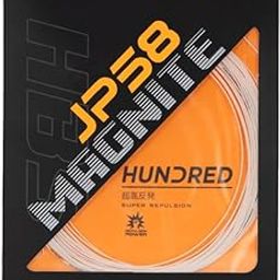 Hundred JP58 Magnite Badminton String | 0.58 mm | 10 Meters (Ice White)-16