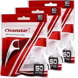 MPS MY PARTY SUPPLIERS® Dental Floss Picks 50 Count, Dental floss picks for teeth cleaning-image-83