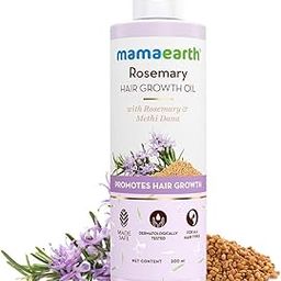 Mamaearth Rosemary Hair Growth Oil with Rosemary & Methi Dana for Promoting Hair Growth | Controls Hair Fall | Strengthens Hair | Stimulates New Hair Growth | Healthy Nourished Hair | 200 ml-12