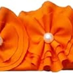 Fancy 3flowers Hairband/Headband for babies girls/kids/toddler (Orange)-image-66