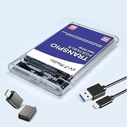 MAYUMI 2 in 1 Hi Speed Portable Hard Drive, Type-C and USB 3.1, Use it with PC and Mobile, Ultra Slim HDD, 2 Yrs Warranty (TRANSPIO Speed, 320 GB)-28