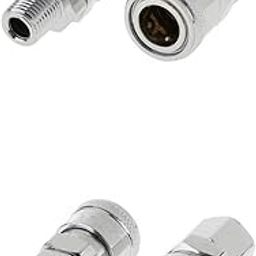STYLEHEAVEN 2Pcs Quick Release Coupler Connector Air Line Hose Coupling Compressor SM20+2Pcs Quick Release Coupler Connector Air Line Hose Coupling Compressor SF20 |Tools|Air Tools|Air Tools-image-62