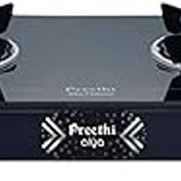 Preethi Alya 2.0 Burner Glass Top Gas Stove | ISI Certified | 5-Year Warranty on Glass & Burners-image-93
