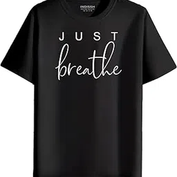 indissh Women's Regular Fit Half-Sleeves YOGA16 Themed Garphic Printed Tshirt|Regular Wear T-Shirt for Women's| Pack of 1 T-Shirt|-picture-22