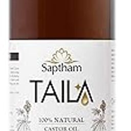 Saptham Taila 100% Natural Castor Oil | Hydrates Skin & Reduces Wrinkles |No Mineral Oil & Silicones |Pure & Organic |Arandi oil (1 Litre)-image-70