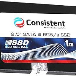 Consistent 2.5 1 TB SSD with SATA III Interface, 6Gb/s,Read/Write Speed Upto - 570/500 MB/s, 5 Years Warranty.-26