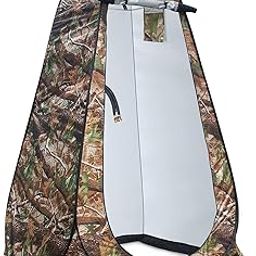 BLEQYS® Shower Tent Pop-Up Privacy Tent Camping Portable Toilet Outdoor Camp Bathroom Changing Dressing Room Instant Privacy Shelters for Hiking Beach Picnic Fishing Potty (AK-30-TENT)-image-15