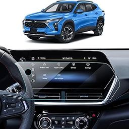 LANTU Car Screen Protector for 2024 Trax (LT, 2RS, ACTIV) & Trailblazer (LS, LT, ACTIV, RS) Accessories Navigation Touchscreen Protective Film Tempered Glass HD Clear 27.9 cm-image-52