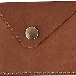 Incredible Gifts Card Holder Leather Wallet for Men & Women (Brown)-picture-19
