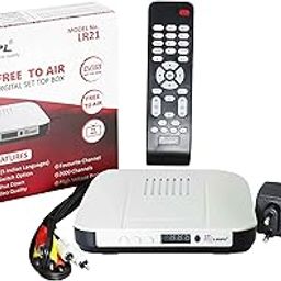 LRIPL LR21 MPEG-2 DC Free to Air Digital Set Top Box with Accessories-14