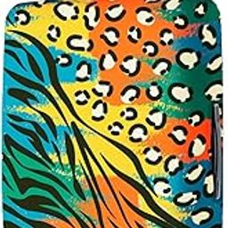 Nasher Miles Polyester 75 cm (28 Inch) Large Protective Luggage Cover - African Design-image-4