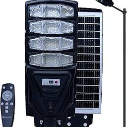 Outdoor Solar Street Light 400W – IP65 Waterproof, 100 LED, 24000mAh Battery, Dusk-to-Dawn Sensor, Motion Detection, High-Lumen Solar Lamp for Roads, Pathways & Parking Areas-image-6