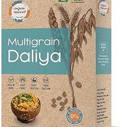 ORGANIC WISDOM-Back to Roots Multigrain Daliya | Organically Grown | Rich in Protein & Dietary Fiber | Has Goodness of Millets | Easy to Make | Good for Weight Loss | Porridge | 400gms-picture-15