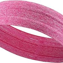 SOWUNO Sport Headband Solid Color Professional Soft Washable Breathable Elastic Stretchy Fitness Headband for Running Polyester-image-22