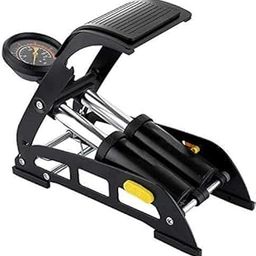 DADEE Foot Pump Double Barrel/Cylinder Foot Air Pump with High Precision Pressure Gauge Pedal Inflator, Portable Foot Air Pump for Ball, Bicycle, Scooter, Motorcycle, Car, Toys Balls Inflatable-picture-21