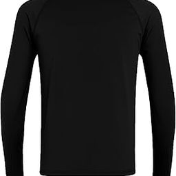 Total Compression Pro 6021 Nylon Compression Inner Stretchable T- Shirt Full Sleeve Moisture‑Wicking Base Layer for Gym, Skating, Running & Training Black XL-26