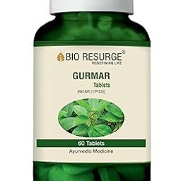 BIO RESURGE LIFE Gurmar Tablet made only with natural Gurmar Leaves - 750 mg (60 Tablets)-image-26