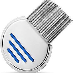 GROOTS Steel Lice & Nits Removal Comb for Women, Men & Kids – Anti-Lice Treatment Comb for Lice Eggs Removal (silver)-image-21