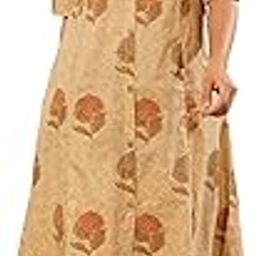 Women's Cotton A-Line Kurta Set with Palazzo Pants-picture-19