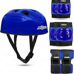 APRODO Kids Protective Set Guard for Skating, Cycling & Skateboarding, (Suitable for Age Group 5 to 12 Years Old) (Blue)-image-100