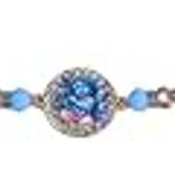 Designer Krishna Theme Rakhi with Pearl Beads, Blue-Pink Silk Thread, Handcrafted Religious Motif-image-17