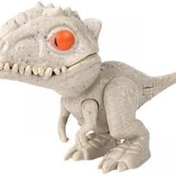 LOOM TREE® 5Xbiting Finger Dinosaur Toy with Flexible Joints Action Figure for Props Kids Gray Indominus | Educational | Other Educational Toys-image-36
